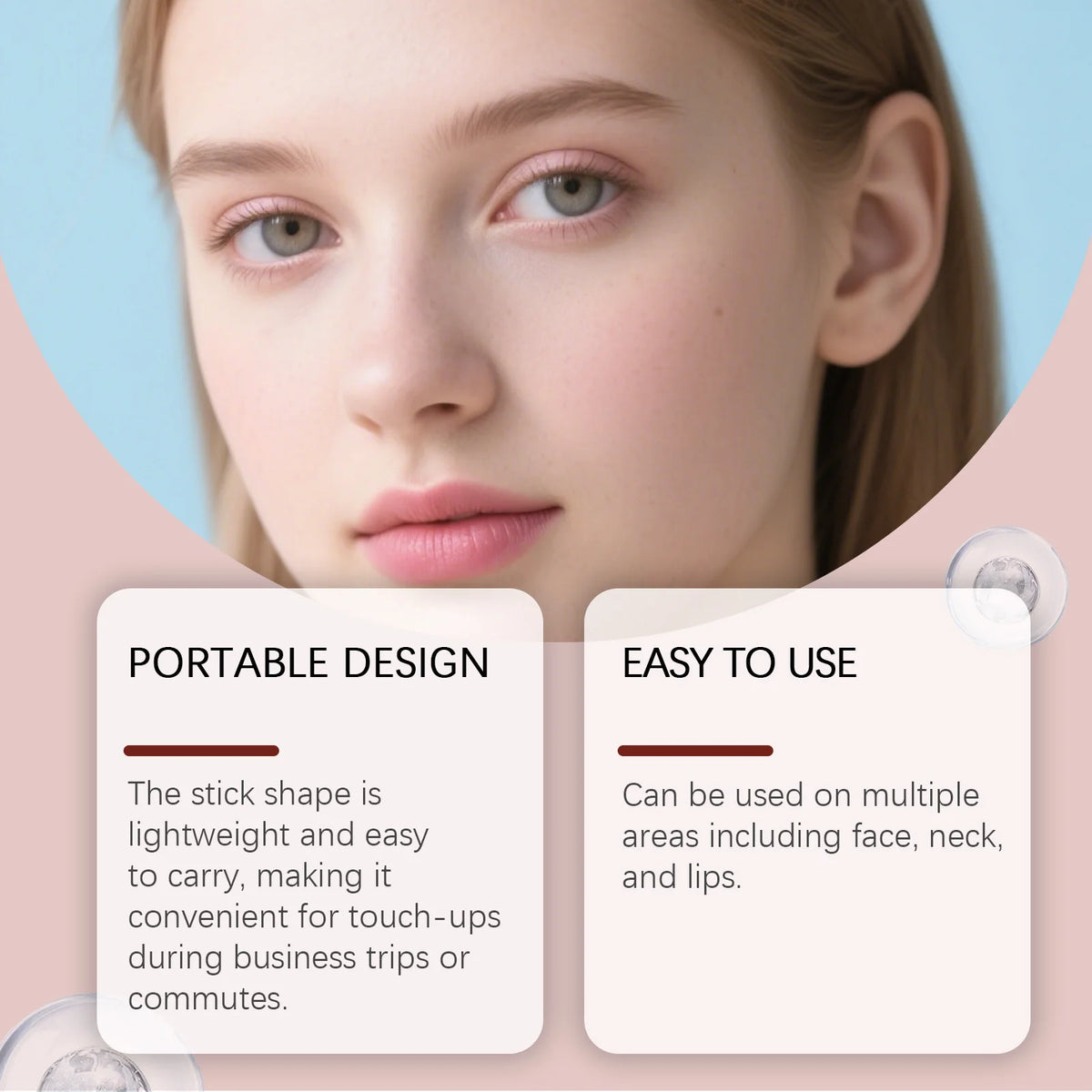 Collagen Multi Balm Stick anti Wrinkle Fade Fine Lines Firming Hydrating Skin Improve Dull Brightening Moisturizing Facial Stick